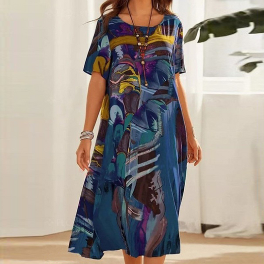 Aurora Maxi™ | Comfortable floral dress