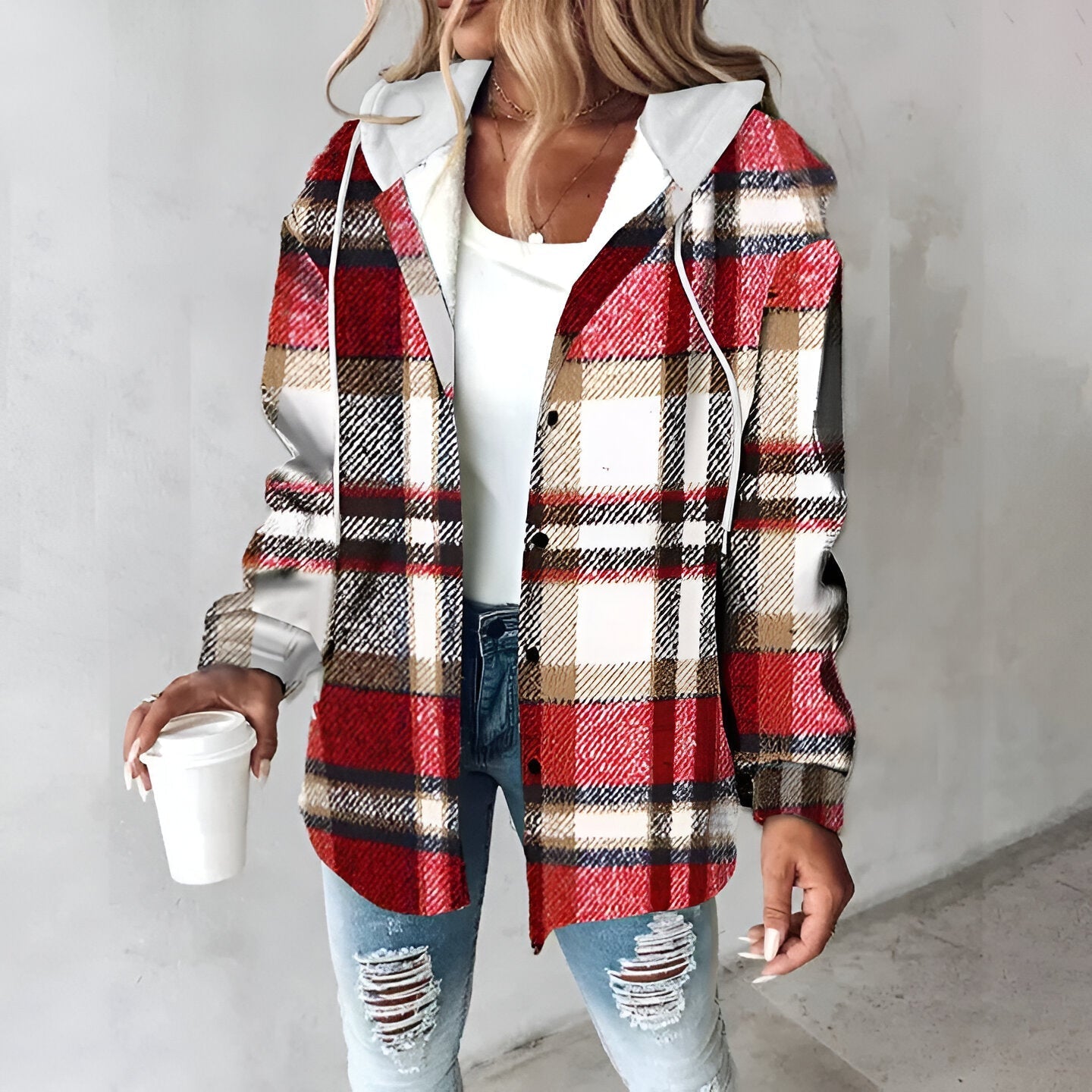 Leona | Relaxed warm jacket