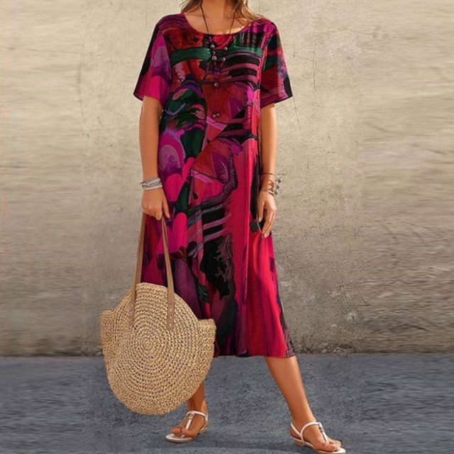 Aurora Maxi™ | Comfortable floral dress