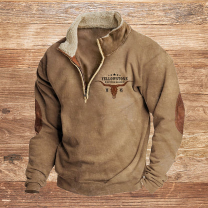 Rustler | Cozy Western Half-Zip Sweater