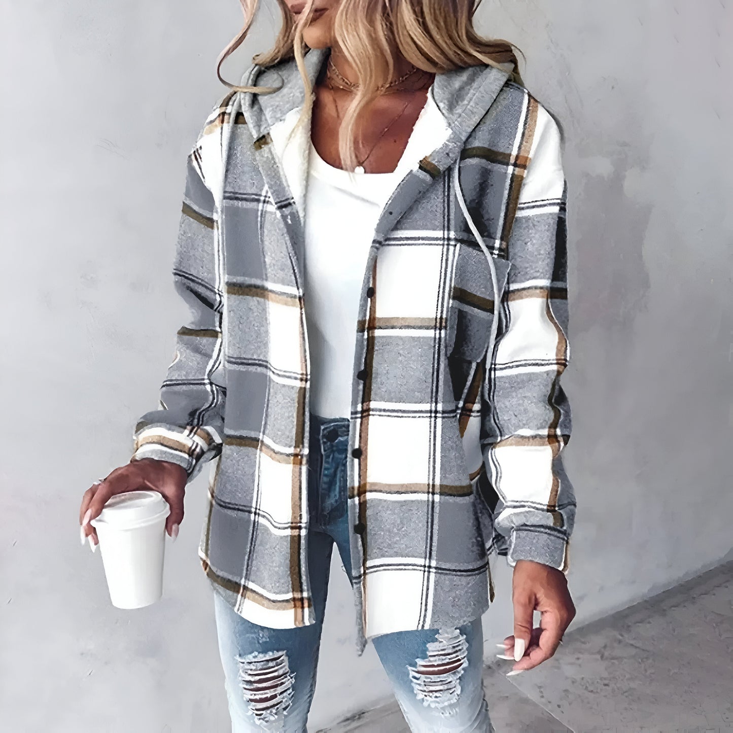 Leona | Relaxed warm jacket