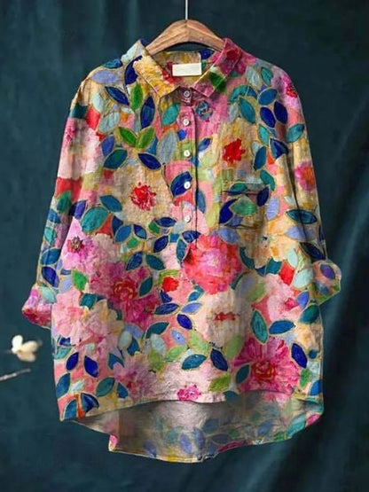 Rosalie™  | Blouse with floral print