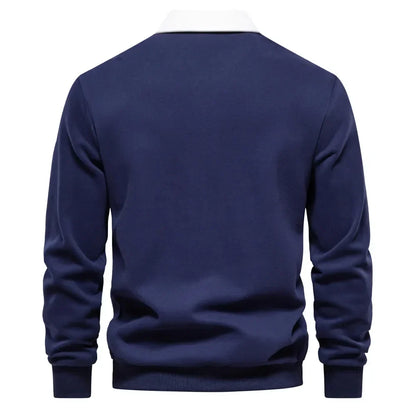 Grant | Classic Comfort Long-Sleeve Polo