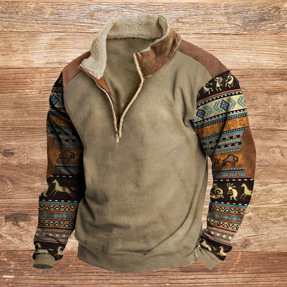 Rustler | Cozy Western Half-Zip Sweater