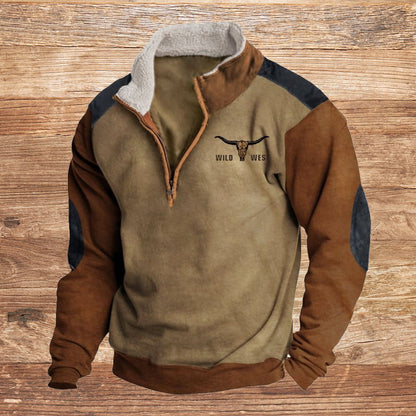 Rustler | Cozy Western Half-Zip Sweater