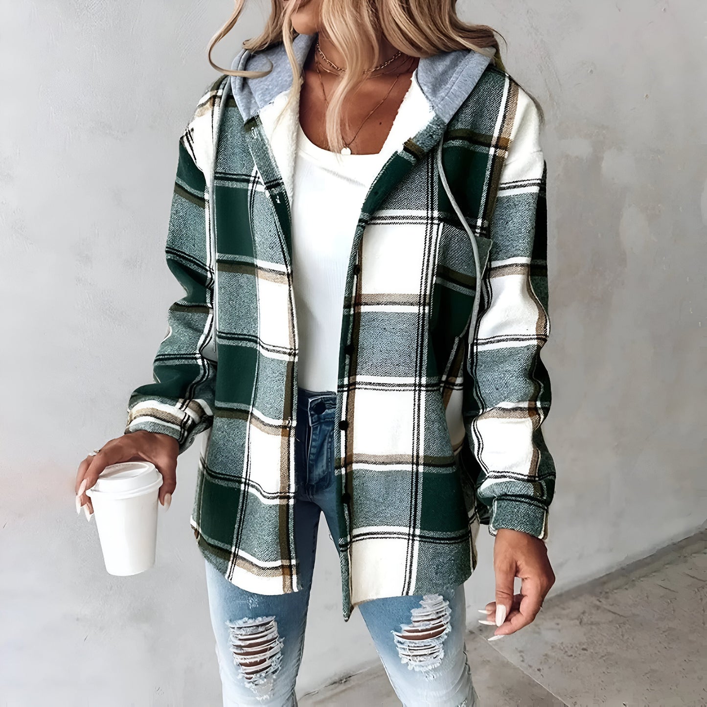 Leona | Relaxed warm jacket